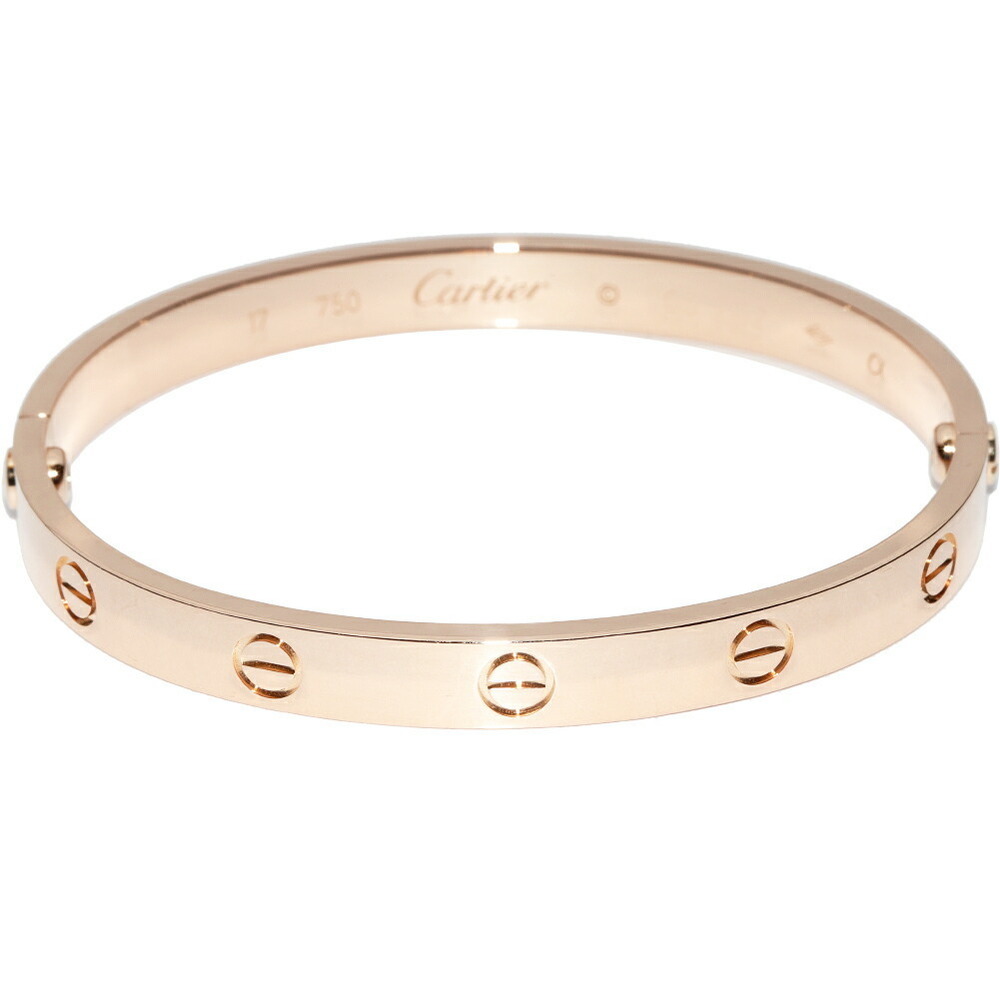 Cartier Cartier Love Bracelet Bangle K18PG #17 Metal Bangle